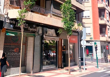 Alquiler local Tudela avenida Zaragoza 30