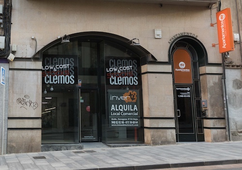 Alquiler local Tudela calle Capuchinos 1